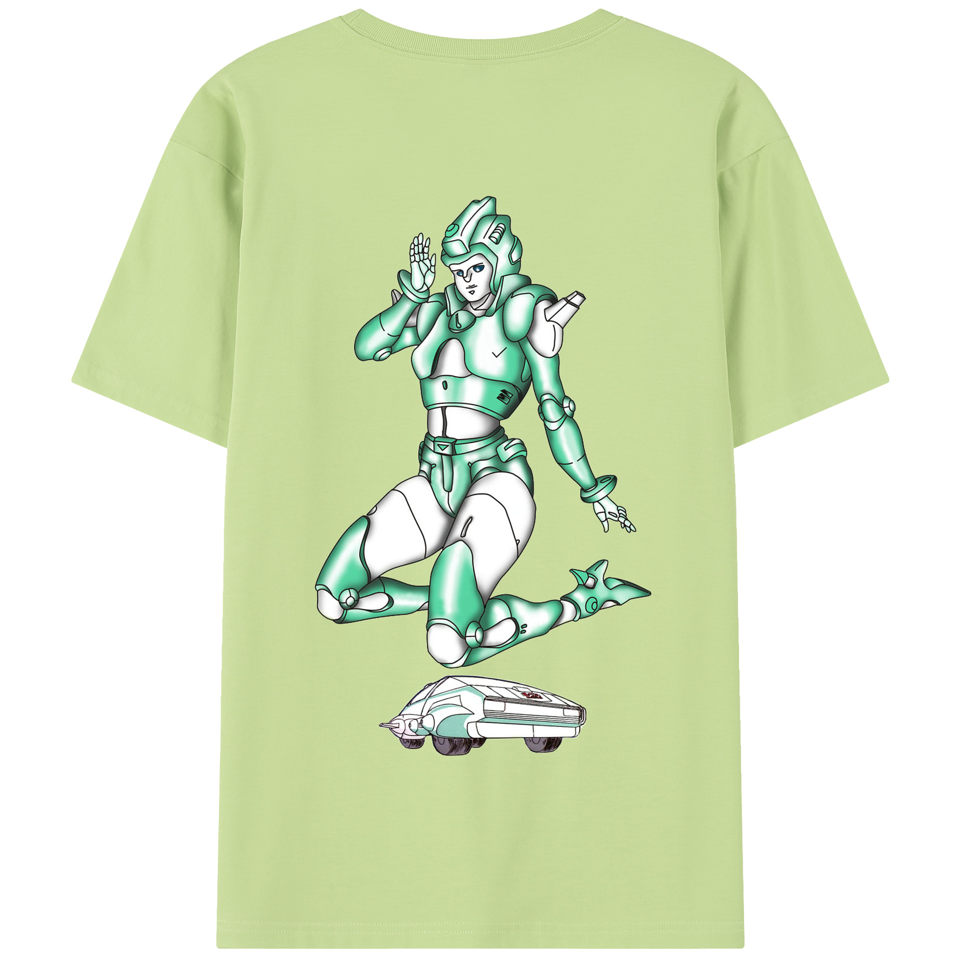 （画像用）  綿100％半袖Tシャツ（背面プリント）